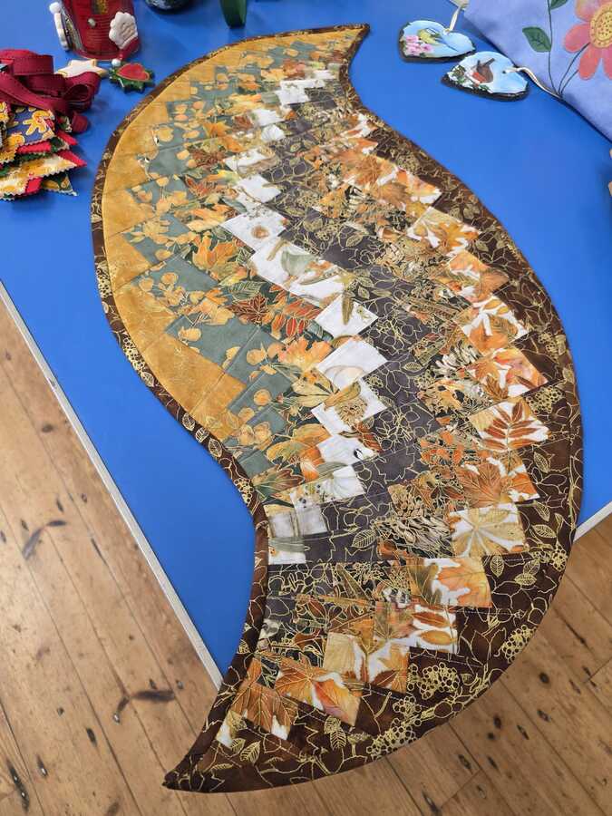 Jackie  Quilted Runner